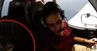 Mit seinem Flugzeug verübt er wahre Heldentaten